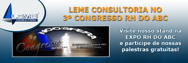 Leme Consultoria - Empresa patrocinadora Conarh 2010